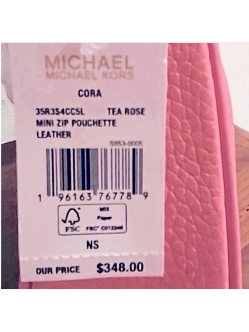 HOST PICKO• -NWT-MICHAEL KORS CORA l
SHOULDER CROSSBODY BAG-ROSE. - Picture 2 of 12